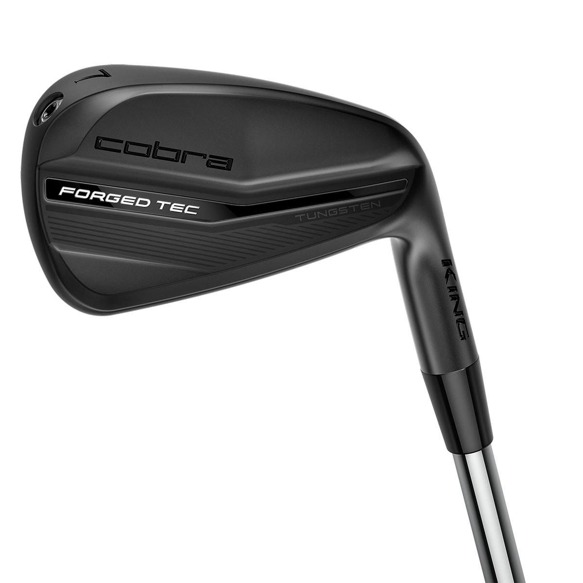 KING Forged Tec Black 4-PW Iron Set with Steel Shafts | COBRA